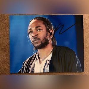 Kendrick Lamar Autographed Photo 8.5x11 Singer